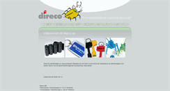 Desktop Screenshot of direco.se