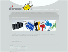Tablet Screenshot of direco.se